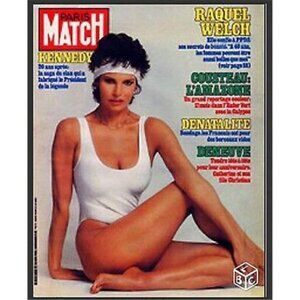 PARIS MATCH 1800 Deneuve Pessac Doumeng Tahiti Kennedy